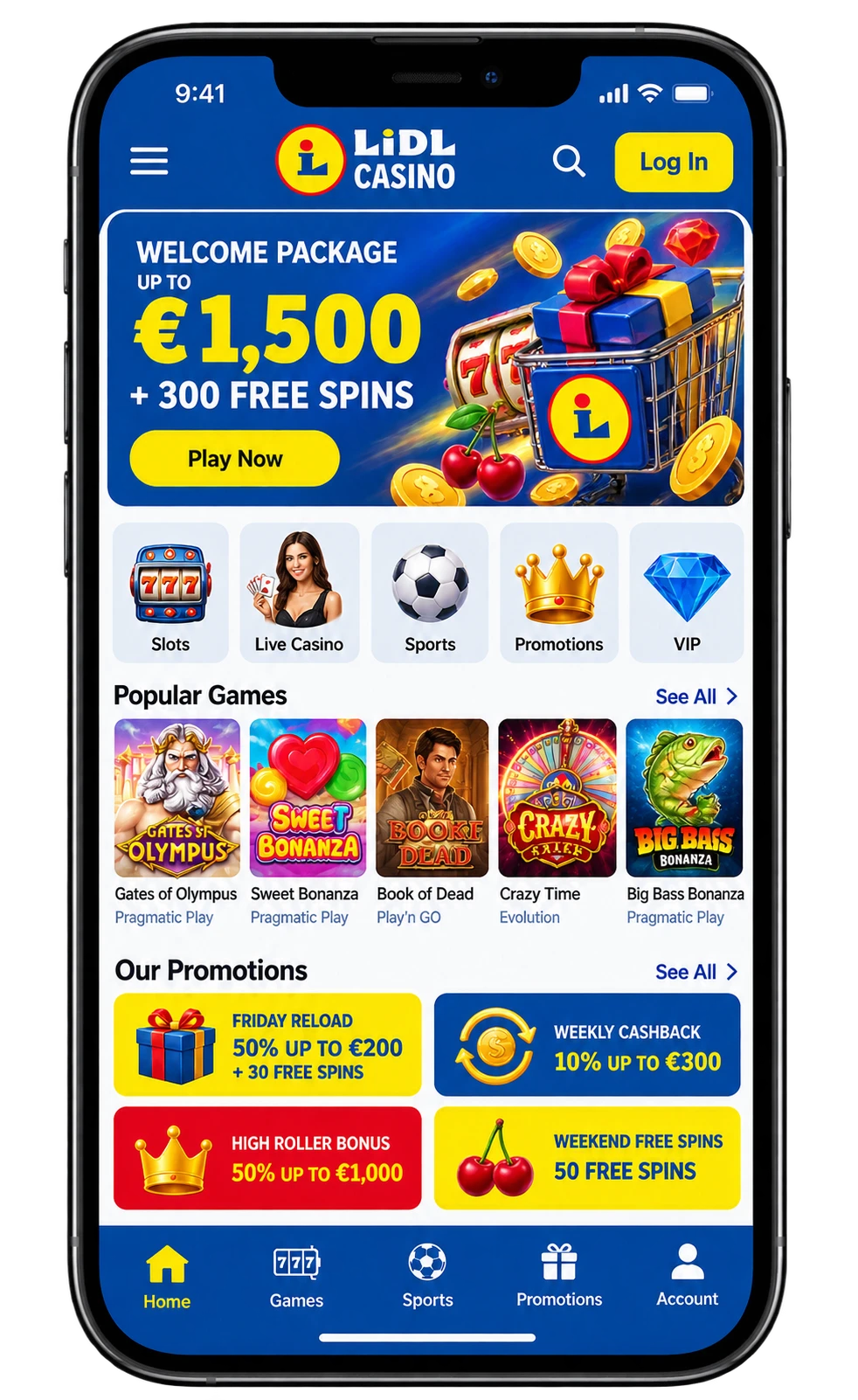 Lidl Casino Mobile App